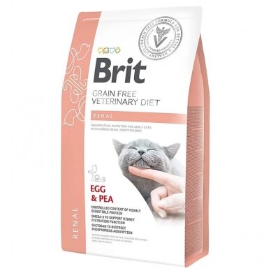 Brit Veterinary Diets Renal sausas maistas katėms