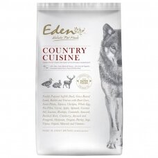Eden Country Cuisine maistas mažų veislių šunims su antiena, ėriena