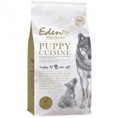 Eden Puppy Cuisine sausas maistas mažų veislių šuniukams