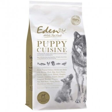 Eden Puppy Cuisine sausas maistas M/L dydžio šuniukams