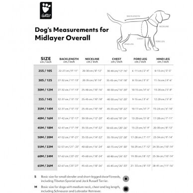 Hurtta Midlayer Overall kombinezonas šunims 3