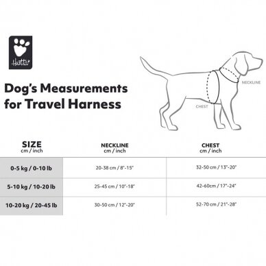 Hurtta Travel Harness Eco automobilinės petnešos 6
