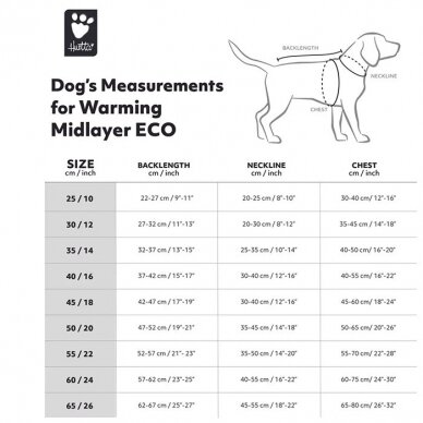 Hurtta Warming Midlayer Eco Desert megztinis šunims 7