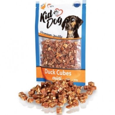 Kiddog Cubes antienos ir žuvies gabaliukai