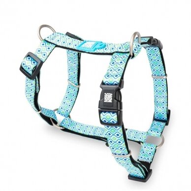 Max&Molly H-Harness Retro Blue petnešos šunims