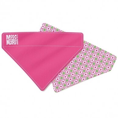 Max&Molly Retro Pink dvipusė bandana skarelė šunims