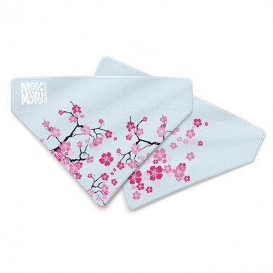 Max&Molly Cherry Bloom dvipusė bandana skarelė šunims