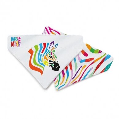 Max&Molly Magic Zebra dvipusė bandana skarelė šunims