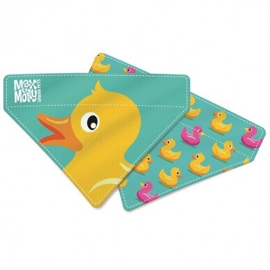 Max&Molly Ducklings dvipusė bandana skarelė šunims