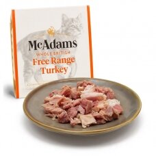 McAdams Free Range Turkey šlapias maistas katėms su kalakutiena