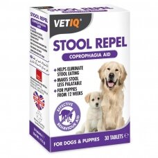 VetIQ Stool Repel Coprophagia Aid preparatas nuo išmatų valgymo